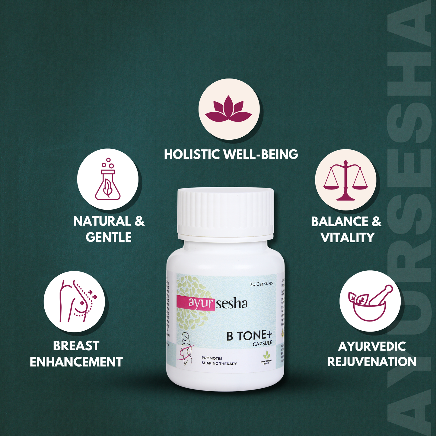 B-Tone Plus Capsules – Support for Women's Health and Well-being