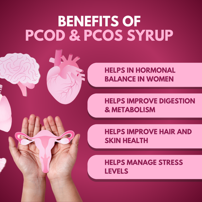 PCOD & PCOS SYRUP – 300 ML - Women Wellness