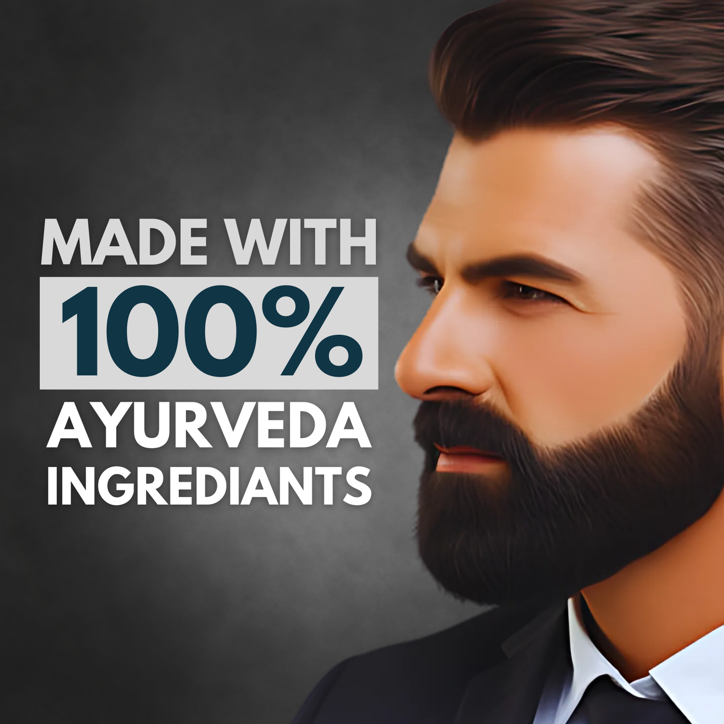 Beard Oil - Natural Herbal Formula for Thicker, Healthier Beard Growth