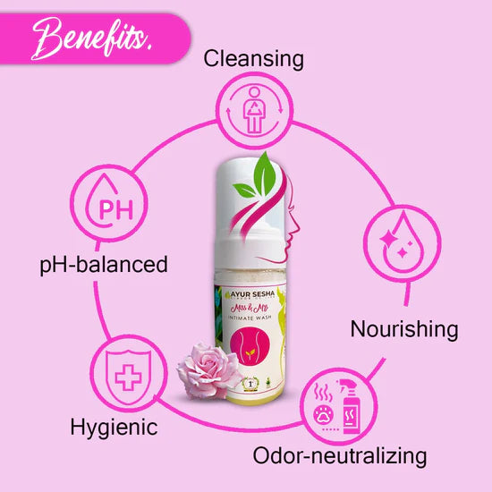 Benefits of Miss & Mrs Foaming Women Intimate Wash