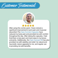 Customer Testimonials For Care Fit Pain Relief Capsule and Oil 