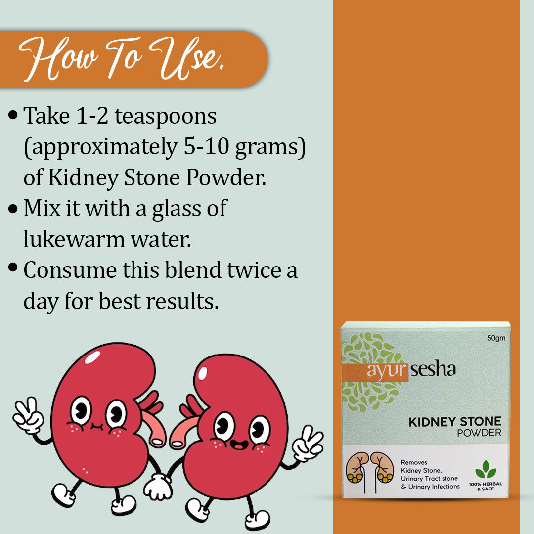How To Use Kidney Stone Powder