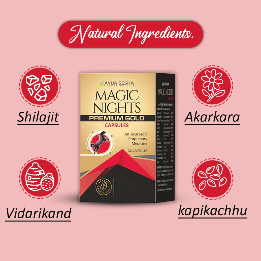 Magic Night Premium Gold Capsules Ingredients