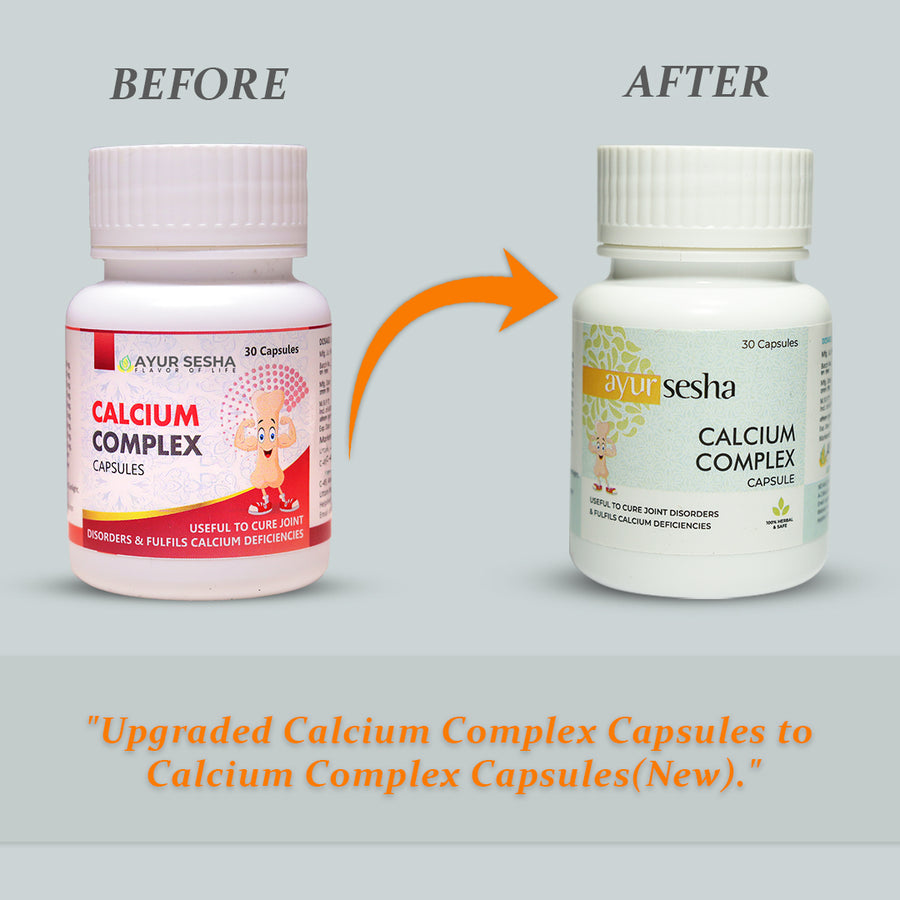 Upgraded Calcium Complex Capsules to Calcium Complex Capsules (New)